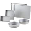 imageAnolon ProBake Aluminized Steel Bakeware Set 6 Piece  Silver6Piece Bakeware Set