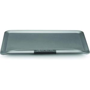 imageAnolon Advanced Nonstick Bakeware with Grips Nonstick Cookie Sheet  Baking Sheet  10 Inch x 15 Inch Gray14 x 16