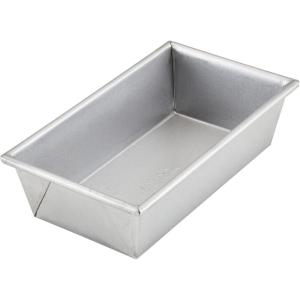 imageAnolon ProBake Aluminized Steel Bakeware MeatloafBreadLoaf Pan 9 Inch x 5 Inch  Silver