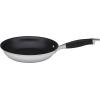 imageAnolon Advanced Triply Stainless Steel Frying Pan Set  Fry Pan Set  Skillet Set  1025 Inch and 1275 Inch  SilverStainless Steel Nonstick