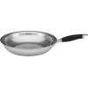 imageAnolon Advanced Triply Stainless Steel Frying Pan Set  Fry Pan Set  Skillet Set  1025 Inch and 1275 Inch  SilverStainless Steel Nonstick