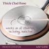 imageAnolon Nouvelle Copper FryingFry PanSkillet Set 95 Inch Stainless Steel and 1025 Inch Hard Anodized NonstickCookware Set 10 Piece