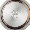 imageAnolon Nouvelle Copper FryingFry PanSkillet Set 95 Inch Stainless Steel and 1025 Inch Hard Anodized NonstickCookware Set 10 Piece