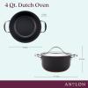 imageAnolon Nouvelle Copper Hard Anodized Nonstick WokStir Fry PanWok Pan  12 Inch Sable BrownOnyx