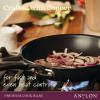 imageAnolon Nouvelle Copper Hard Anodized Nonstick WokStir Fry PanWok Pan  12 Inch Sable BrownOnyx