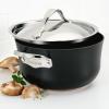 imageAnolon Nouvelle Copper Hard Anodized Nonstick WokStir Fry PanWok Pan  12 Inch Sable BrownOnyx