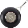 imageAnolon Nouvelle Copper Hard Anodized Nonstick WokStir Fry PanWok Pan  12 Inch Sable BrownOnyx