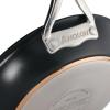 imageAnolon Nouvelle Copper Hard Anodized Nonstick WokStir Fry PanWok Pan  12 Inch Sable BrownOnyx