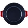 imageAnolon Vesta Cast Iron DishCasserole Pan with Lid 4 Quart Paprika RedPaprika Red