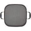 imageAnolon Advanced Hard Anodized Nonstick Grill Pan  Griddle and Roaster  11 Inch BrownGray