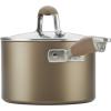 imageAnolon Advanced Home HardAnodized Nonstick 11Piece Cookware Set BronzeBronze