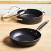 imageAnolon Advanced Home HardAnodized Nonstick 11Piece Cookware Set BronzeOnyx