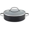 imageAnolon Advanced Home HardAnodized Nonstick 11Piece Cookware Set BronzeOnyx