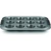 imageAnolon  54710 Anolon Advanced Nonstick 12Cup Muffin Tin With Silicone Grips  Nonstick 12Cup Cupcake Tin With Silicone Grips  12 Cup GrayGray