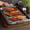 imageAnolon 2Piece Steel Crisper Pan Set 10Inch x 15Inch Graphite10Inch x 15Inch