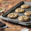 imageAnolon 2Piece Steel Crisper Pan Set 10Inch x 15Inch Graphite10Inch x 15Inch