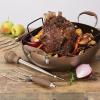 imageAnolon Advanced Hard Anodized Nonstick Roaster  Roasting Pan Set with Utensils  16 Inch x 13 Inch BrownBronze