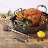 imageAnolon Advanced Home Hard Anodized Nonstick RoasterRoasting Pan with Utensils 16 Inch x 13 Inch MoonstoneGray