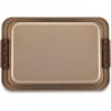 imageAnolon Advanced Nonstick Bakeware Set  Baking Pans with Grips  5 Piece BrownBronze Brown