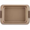 imageAnolon Advanced Nonstick Bakeware Set  Baking Pans with Grips  5 Piece BrownBronze Brown