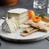 imageAnolon 46648 Pantryware White MarbleTeak Wood Serving Board 10Inch Round