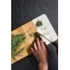 imageAnolon Pantryware Teak Wood and Marble Cutting Board  Teak Wood and Marble Serving Board  95 Inch Brown