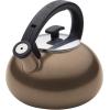 imageAnolon Enamel on Steel Whistling KettleStovetop TeakettleTea Pot 2 Quart UmberUmber