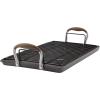 imageAnolon Advanced Hard Anodized Nonstick Double Burner Griddle with MultiPurpose Rack 10Inch by 18Inch IndigoBronze