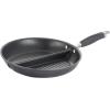 imageAnolon Advanced Hard Anodized Nonstick Double Burner Griddle with MultiPurpose Rack 10Inch by 18Inch IndigoGray