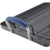 imageAnolon Advanced Hard Anodized Nonstick Double Burner Griddle with MultiPurpose Rack 10Inch by 18Inch IndigoIndigo