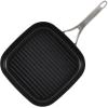 imageAnolon Allure Hard Anodized Nonstick Deep Square Griddle PanGrill 11 Inch  Dark GrayGrill Pan 11