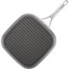 imageAnolon Allure Hard Anodized Nonstick Deep Square Griddle PanGrill 11 Inch  Dark GrayGrill Pan 11