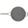 imageAnolon Allure Hard Anodized Nonstick Deep Square Griddle PanGrill 11 Inch  Dark GraySaute Pan 5 Quart
