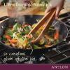 imageAnolon Advanced Home HardAnodized Nonstick Open Stock Cookware Woks 14Inch Covered Wok OnyxOnyx