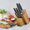 imageAnolon 47998 AlwaysSharp Kitchen Universal Knife Sharpening for Straight Blade Knives 9 Inch BlackKnife Set 8 Piece