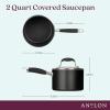 imageAnolon Advanced Home HardAnodized Nonstick Open Stock Cookware 10 Qt Stock Pot OnyxOnyx