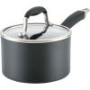 imageAnolon Advanced Home HardAnodized Nonstick Open Stock Cookware 10 Qt Stock Pot OnyxOnyx