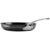 imageAnolon Everlast N2 Carbon Steel Frying PanSkillet with Helper Handle Compatible with All Cooktops Metal Utensil Safe 10 Inch Open Fry Pan  BlackSkillet 10