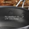 imageAnolon X Hybrid Nonstick Cookware Saucepan With Lid Induction Suitable 3 Quart Non Stick Sauce Pan  Charcoal Gray25 Quarts