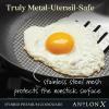 imageAnolon X Hybrid Nonstick Induction Stir Fry Wok Pan Cookware with Lid Dishwasher Safe Compatible with All Stovetops 10 Inch  Charcoal GraySkillet 825 Inch