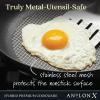 imageAnolon X Hybrid Nonstick Induction Stir Fry Wok Pan Cookware with Lid Dishwasher Safe Compatible with All Stovetops 10 Inch  Charcoal GraySkillet Set 10 Inch  12 Inch