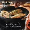 imageAnolon X Hybrid Nonstick Induction Stir Fry Wok Pan Cookware with Lid Dishwasher Safe Compatible with All Stovetops 10 Inch  Charcoal GraySkillet Set 8 Inch  10 Inch  12 Inch