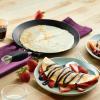 imageAnolon Advanced Home Hard Anodized Nonstick Crepe Pan 95 Inch  MoonstoneOnyx