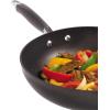 imageAnolon Advanced Home Hard Anodized Nonstick FryingSauteAll Purpose Pan with Lid and Helper Handle 12 Inch Moonstone Dark GrayGray
