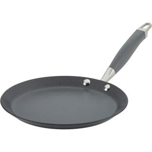 imageAnolon Advanced Home Hard Anodized Nonstick Crepe Pan 95 Inch  MoonstoneMoonstone
