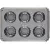 imageAnolon Advanced Bakeware Nonstick Baking Pans Toaster Oven Pan Set 4 Piece  Gray