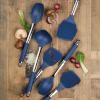 imageAnolon SureGrip Dishwasher Safe Nonstick Locking Cooking Tongs SetSalad Serving Tools 9 Inch and 12 Inch Bronze BrownIndigo