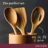 imageAnolon Teak Wood Tools 13Inch Tool Set 3Piece