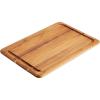imageAnolon Pantryware Reversible Teak Wooden CuttingCarving Board 14 Inch x 20 Inch  Wood