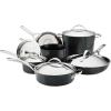 image:imageAnolon Advanced Home Hard Anodized 11Piece Cookware SetOnyx